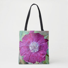 Faith Magenta Poppy Art Tasche