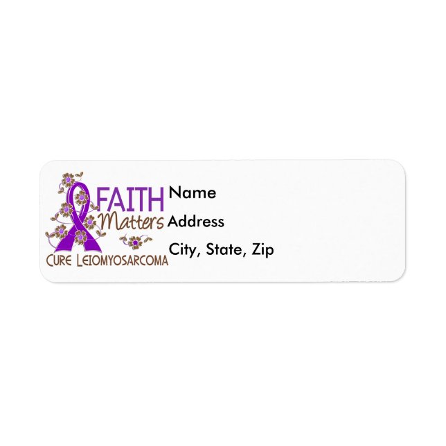 Faith Matters 3 Leiomyosarcoma (Vorne)