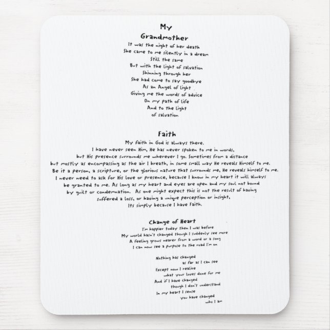 Faith Mousepad (Vorne)