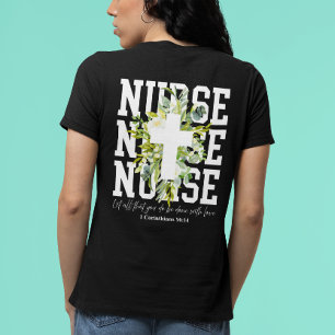 Faith Nurse Shirt - Christlich Bible Verse Nursing
