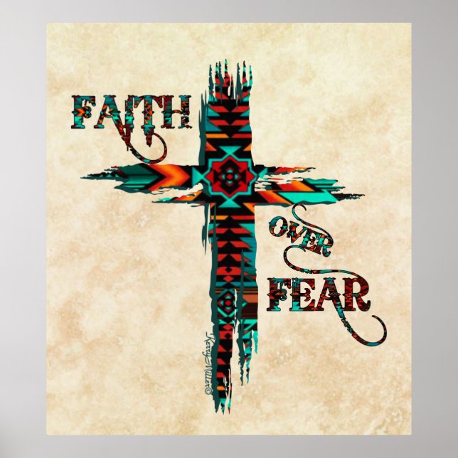 Faith Over Fear, affiche de la Croix du Sud-Ouest (Devant)