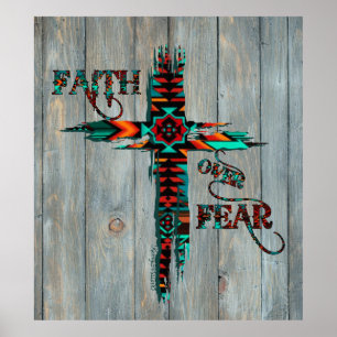 Faith Over Fear, affiche de la Croix du Sud-Ouest