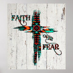 Faith Over Fear, affiche de la Croix du Sud-Ouest