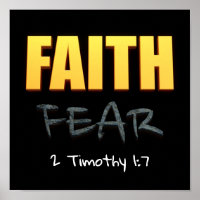 Faith over fear christian bible verse