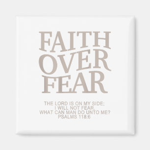 Faith over Feest Christlich Oaster Youth Teen Girl Magnet