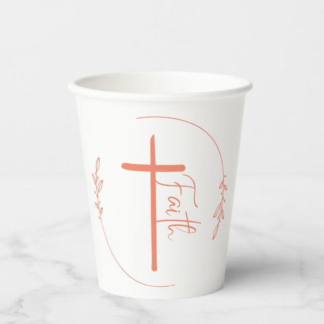 Faith Paper Cups Pappbecher (Vorderseite)