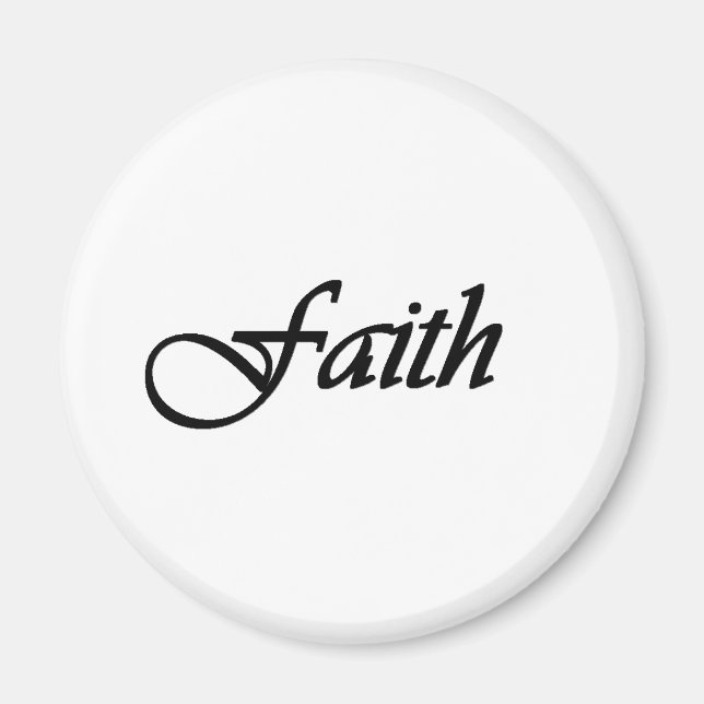 Faith - Personal Progress Value-Magnet Magnet (Vorne)