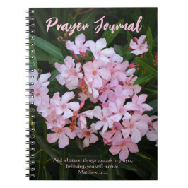 Faith Pink Blume Bllossoms Praxiszeitung Notizblock