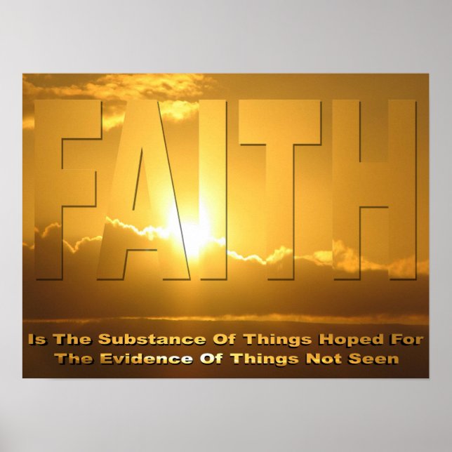 Faith Poster (Vorne)