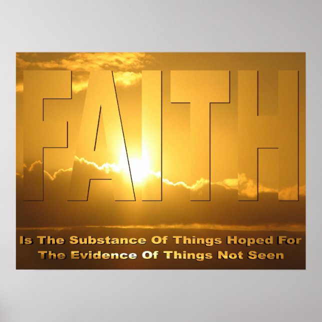 Faith Poster (Vorne)
