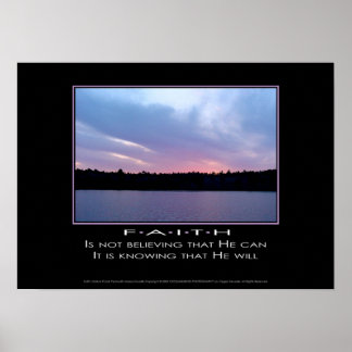 Faith Poster
