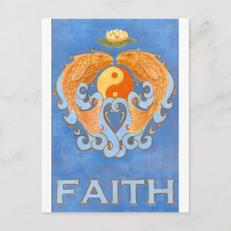 Faith Postkarte