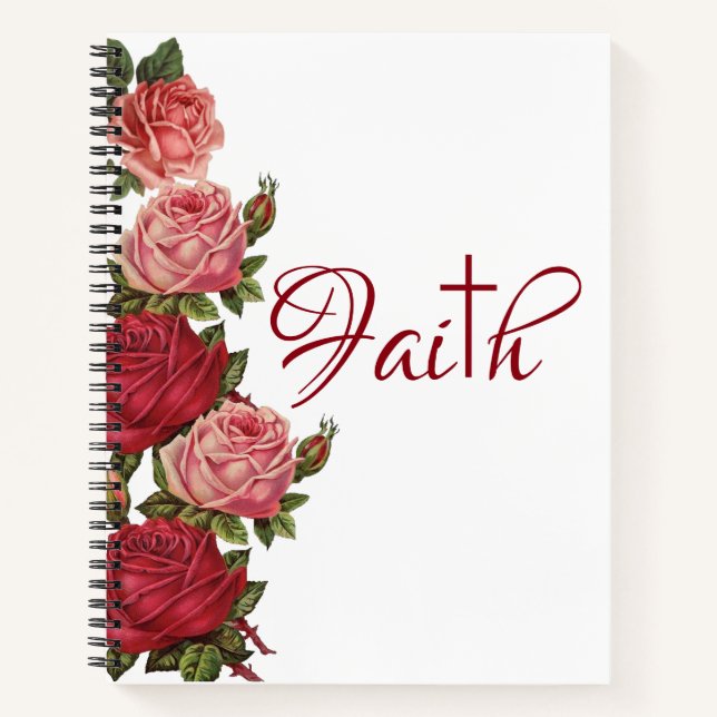 Faith Prayer Journal Notizbuch (Vorderseite)