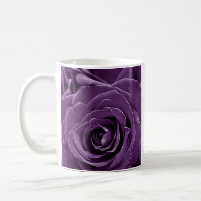 Faith Purple Roses 11oz Classic Mug Kaffeetasse (Links)