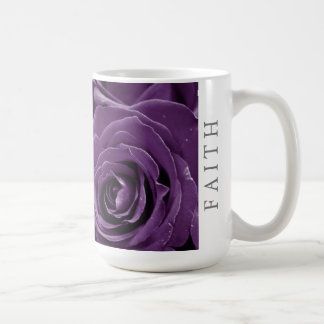 Faith Purple Roses 15oz Classic Mug Kaffeetasse
