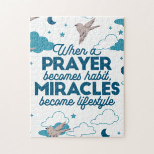 Faith quotes and Bird Pattern