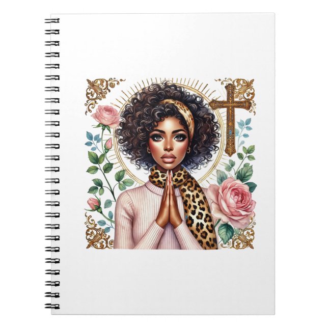 Faith Spiral Notebook Notizblock (Vorderseite)