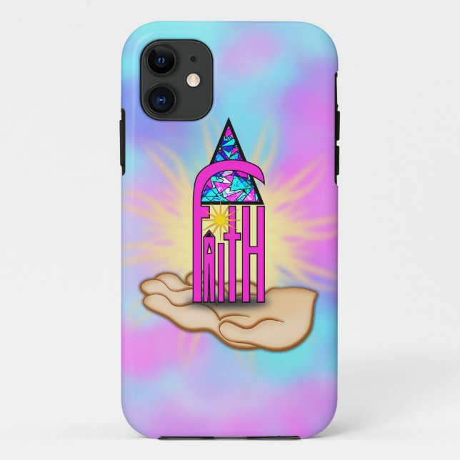 Faith ~ Steeple Case-Mate iPhone Hülle (Rückseite)