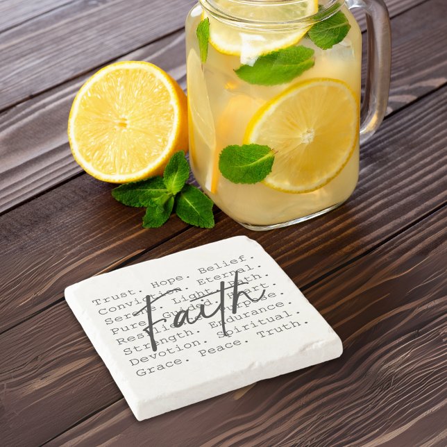 Faith Steinuntersetzer (Von Creator hochgeladen)