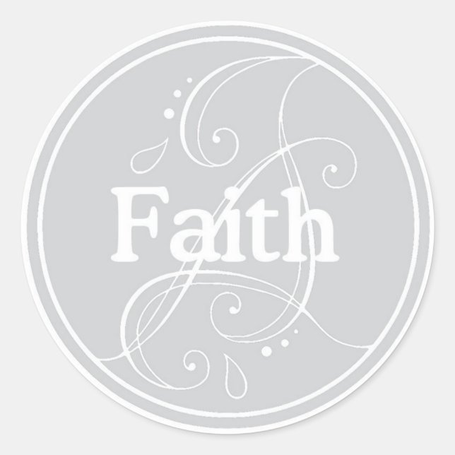 Faith Sticker (Vorderseite)