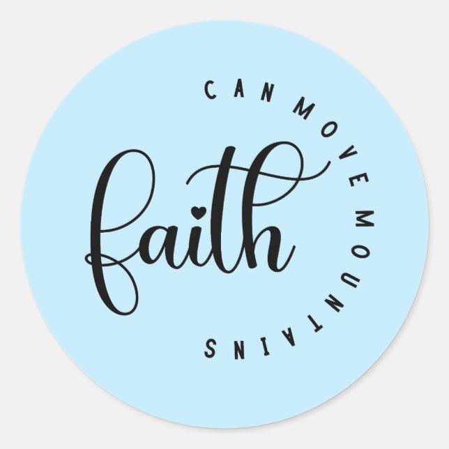 Faith Stickers (Vorderseite)