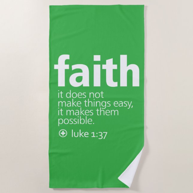 Faith Strandtuch (Vorderseite)