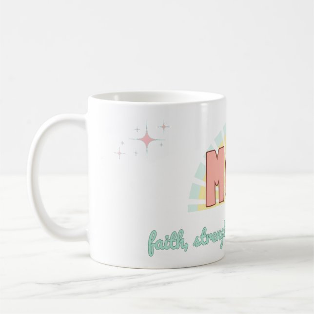 Faith, Strength & Tenderness – Kaffeetasse (Links)
