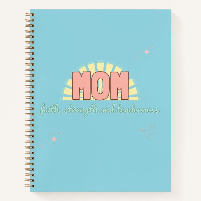 Faith, Strength & Tenderness_notebook Notizbuch (Vorderseite)