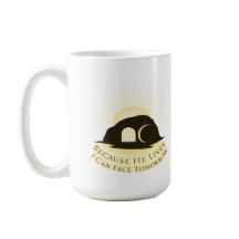 Faith Sunrise Ostern 2026 Tasse — Christliches Ges