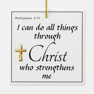 Faith-Weihnachtskeramikschmuck Keramikornament
