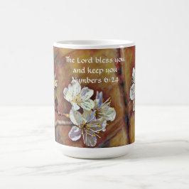 Faith White Blossom Blume Tasse Cup