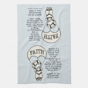 Faith Will Guide Geschirrtuch