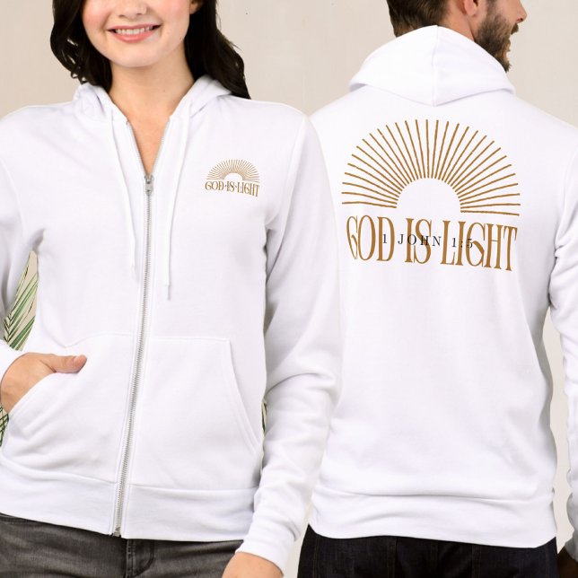 Faith Zip Up Sweatshirt, Bible Verse Jacket Hoodie (Von Creator hochgeladen)
