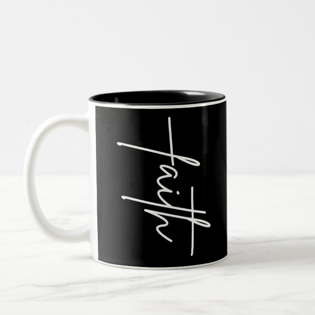 Faith Zweifarbige Tasse (Links)