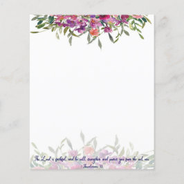 Faithful Aquarell Blumenhintergrund