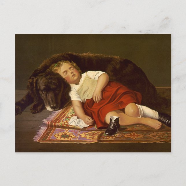 Faithful Watcher Postkarte (Vorderseite)