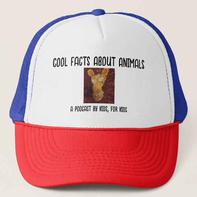 Faits cool sur les animaux Casquette (Devant)