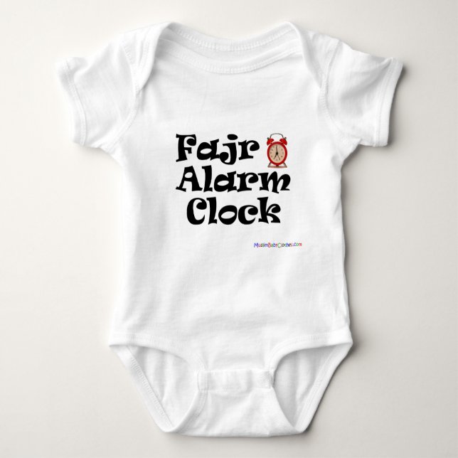 Fajr Wecker Baby Strampler (Vorderseite)