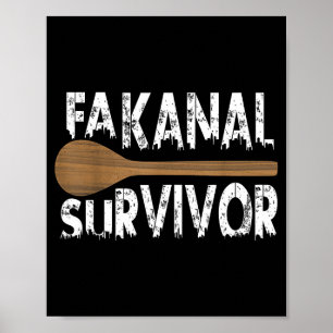 Fak Survivor - Lustiges Ungarisches Holzsohn-Erbe Poster