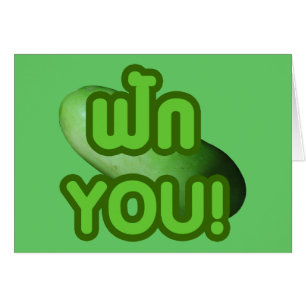 FAK YOU! ... Green Squash (Winter Melon) Card