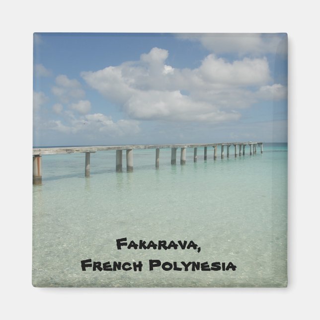 Fakarava, Französisch-Polynesien Magnet (Vorne)