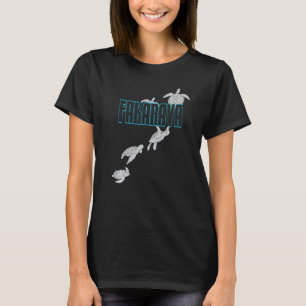 Fakarava Meeresschildkröten Tauchen mit Schildkröt T-Shirt