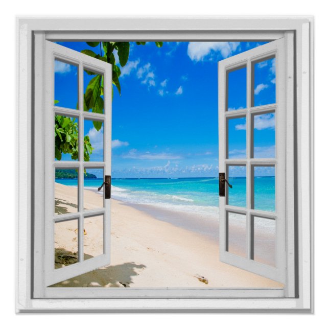 Fake "Blue Sea View" Poster (Vorderseite)