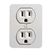 Fake Elektrische Steckdose