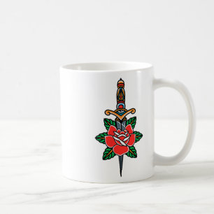 Fake Friends American Traditional Tattoo Old Schoo Kaffeetasse