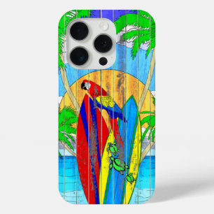 Fake Holz Grain Coastal Surf Art Case-Mate iPhone Hülle