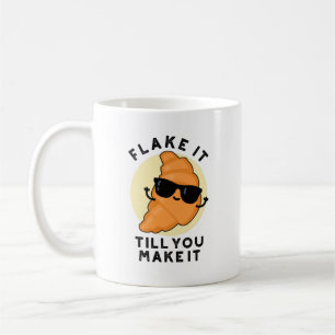 Fake it to make it Funny Pastry Puff Kaffeetasse