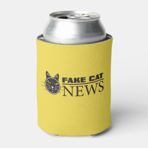 Fake-Katzen-Nachrichten Coozie Dosenkühler