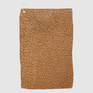 Fake-Leder-Look Golfhandtuch