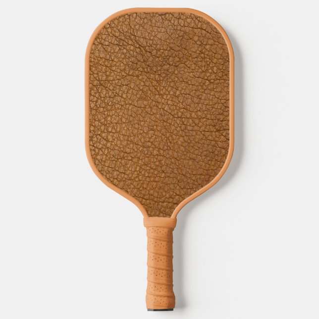 Fake-Leder-Look Pickleball Schläger (Vorderseite)